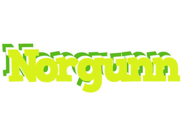 Norgunn citrus logo