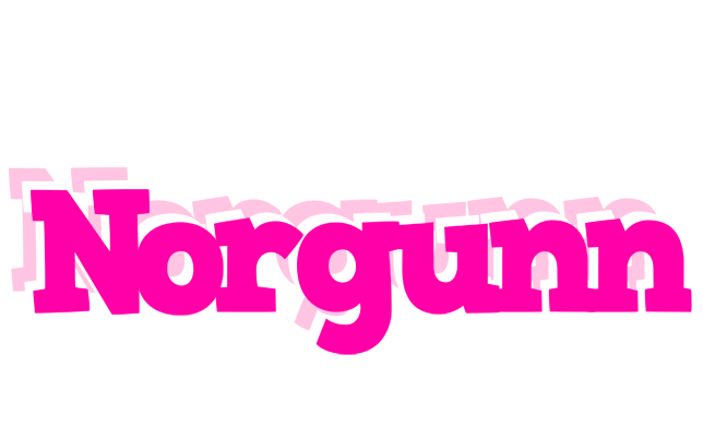 Norgunn dancing logo