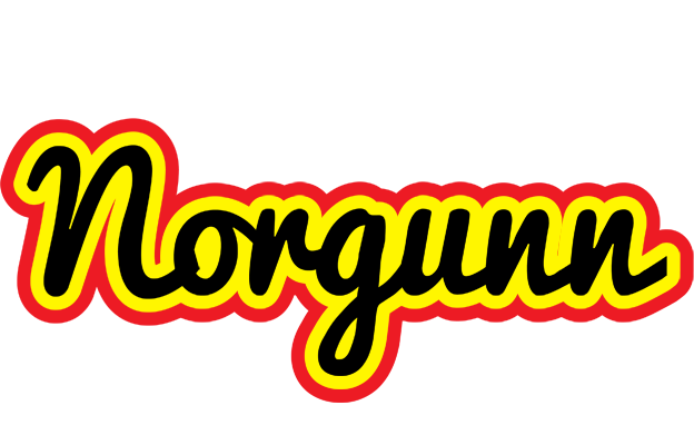 Norgunn flaming logo