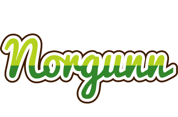 Norgunn golfing logo