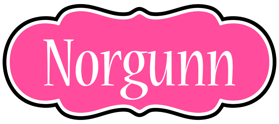 Norgunn invitation logo