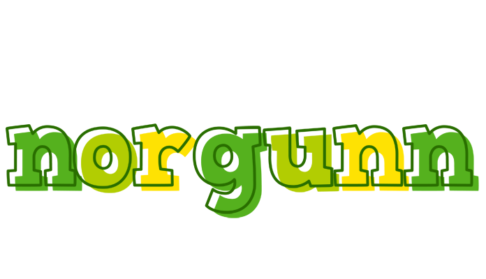 Norgunn juice logo