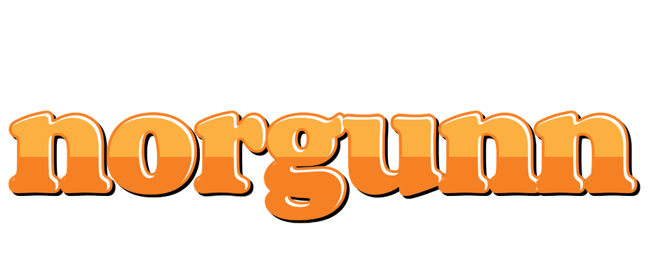 Norgunn orange logo