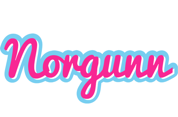 Norgunn popstar logo