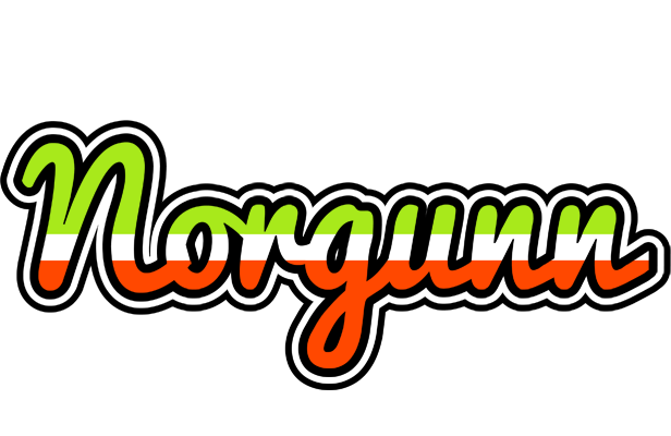Norgunn superfun logo