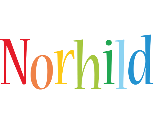 Norhild birthday logo
