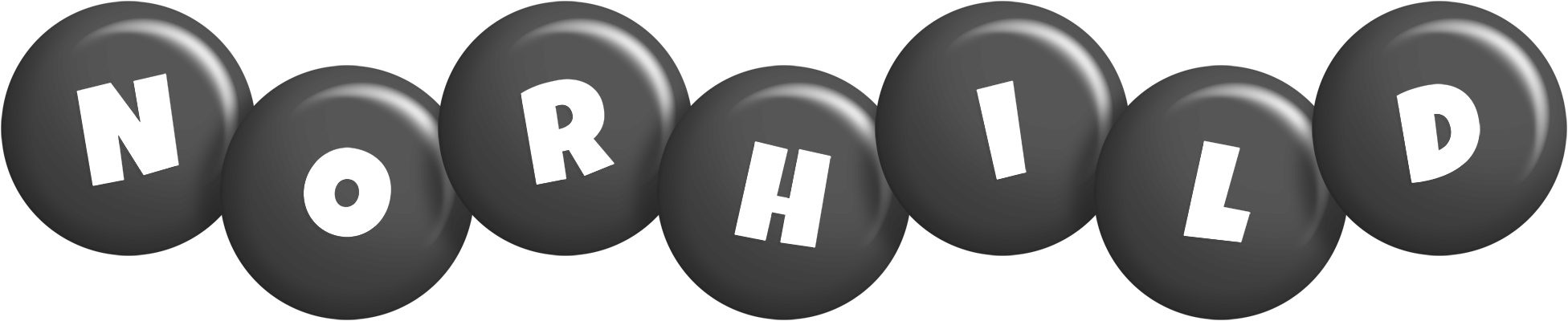 Norhild candy-black logo