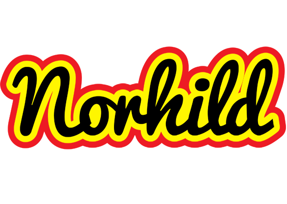 Norhild flaming logo