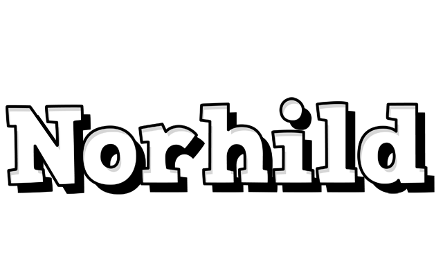 Norhild snowing logo
