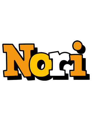 Nori cartoon logo