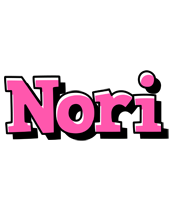 Nori girlish logo