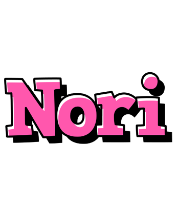 Nori girlish logo