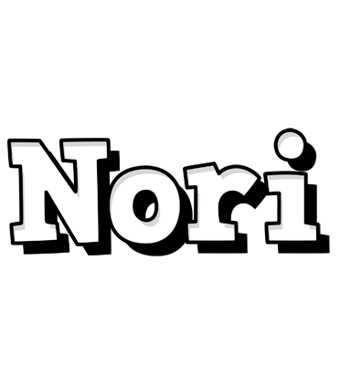 Nori snowing logo