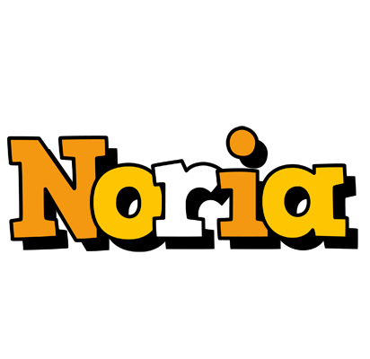 Noria cartoon logo