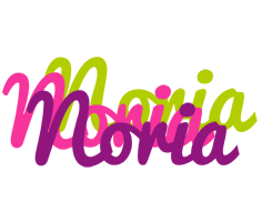 Noria flowers logo