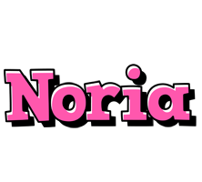 Noria girlish logo