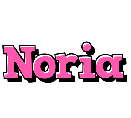 Noria girlish logo