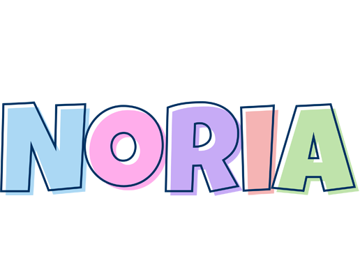 Noria pastel logo