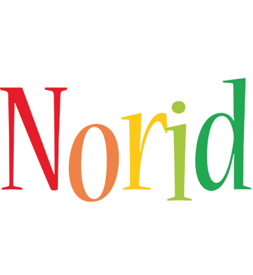Norid birthday logo