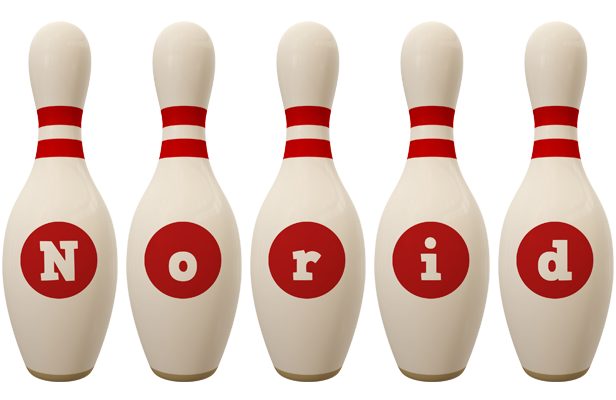 Norid bowling-pin logo