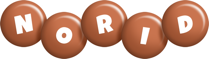 Norid candy-brown logo