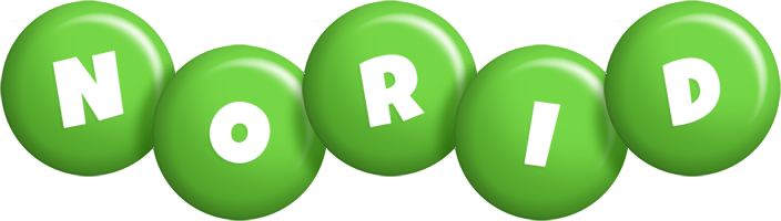 Norid candy-green logo