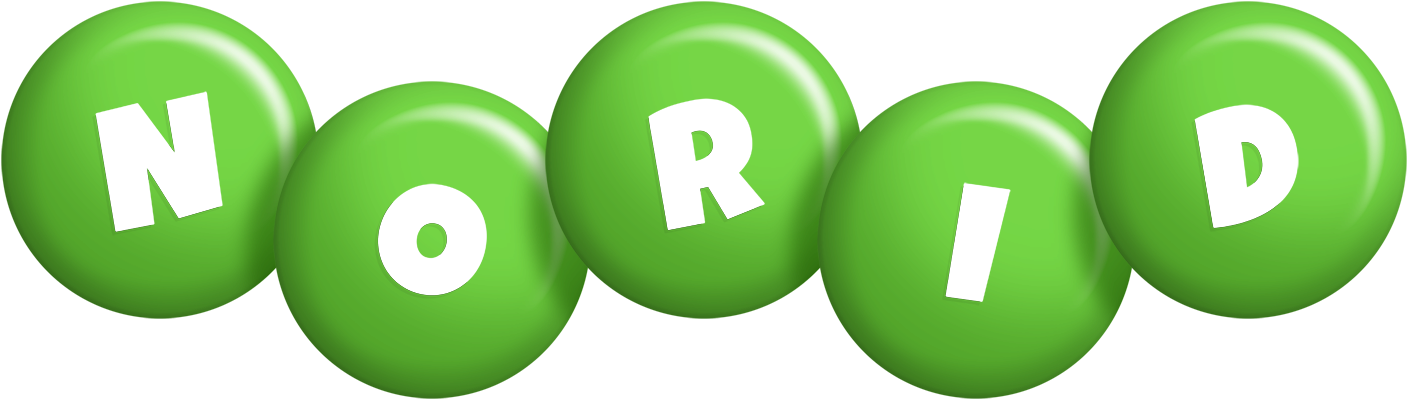 Norid candy-green logo