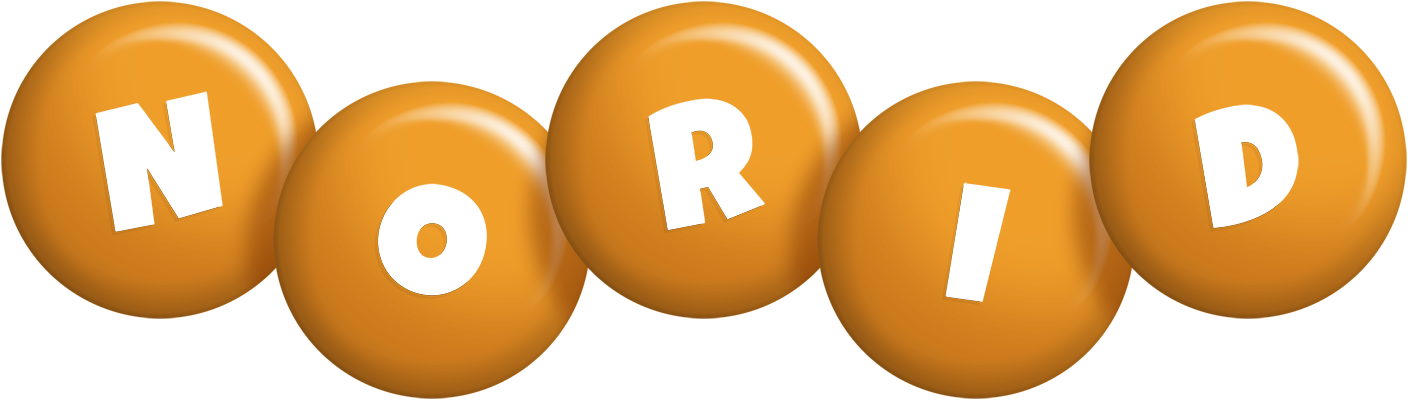 Norid candy-orange logo