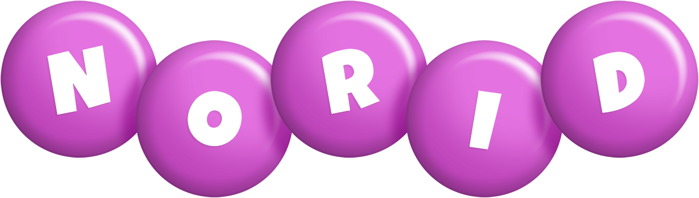 Norid candy-purple logo