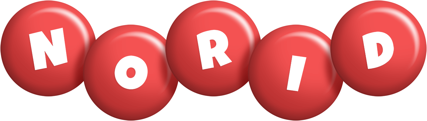 Norid candy-red logo