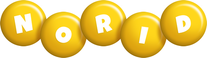 Norid candy-yellow logo