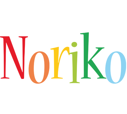 Noriko birthday logo