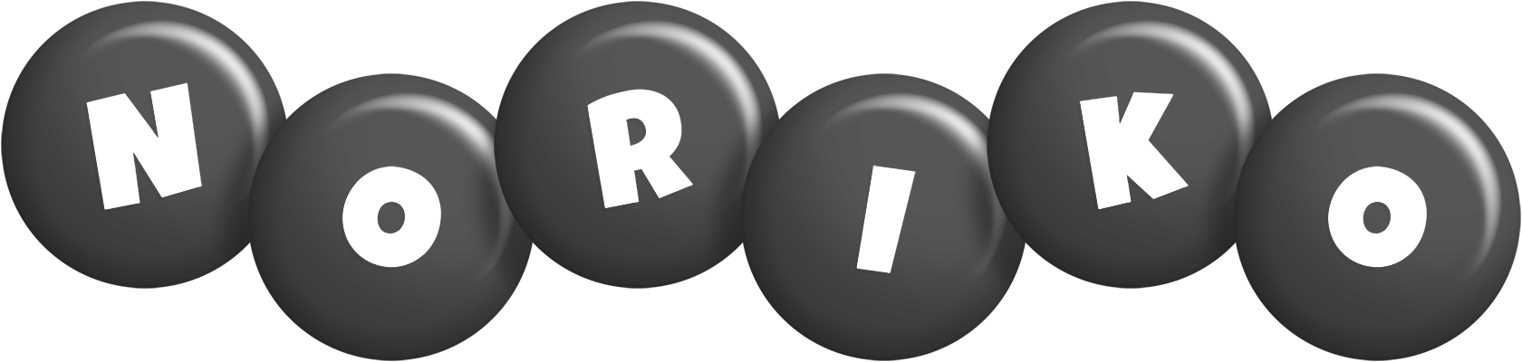 Noriko candy-black logo