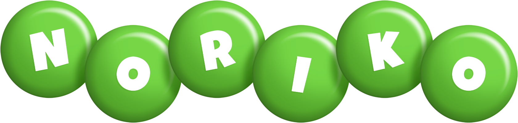 Noriko candy-green logo
