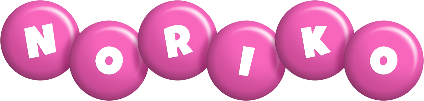 Noriko candy-pink logo
