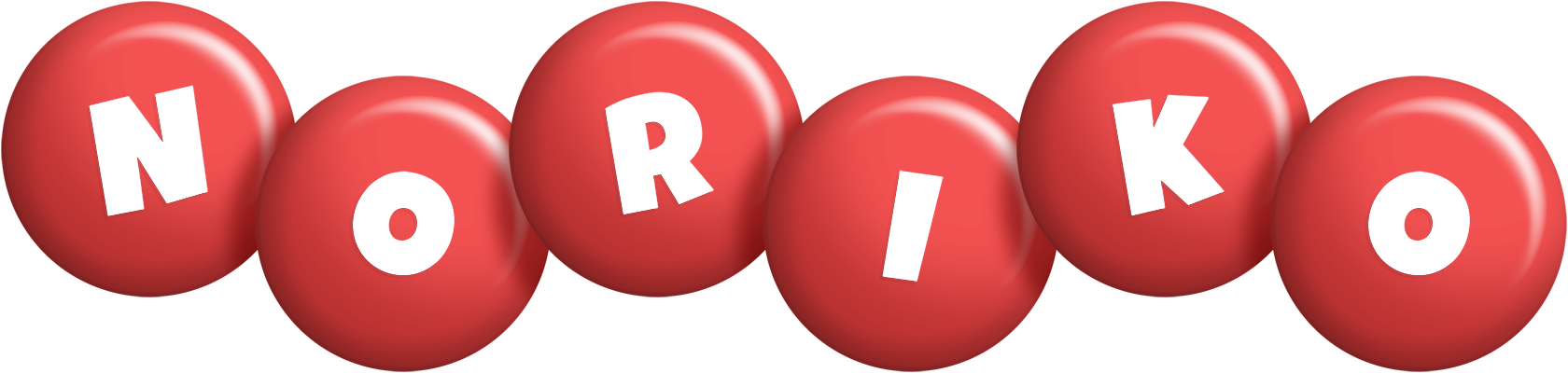 Noriko candy-red logo