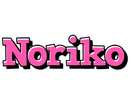 Noriko girlish logo