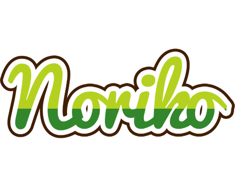 Noriko golfing logo