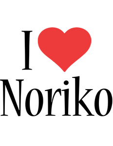Noriko i-love logo