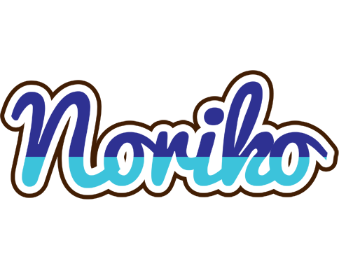 Noriko raining logo