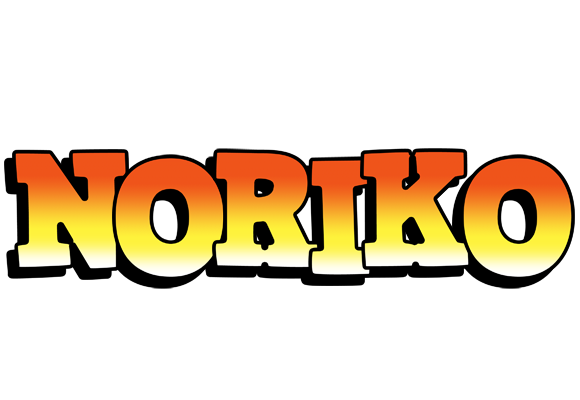 Noriko sunset logo