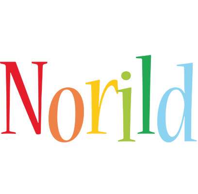 Norild birthday logo