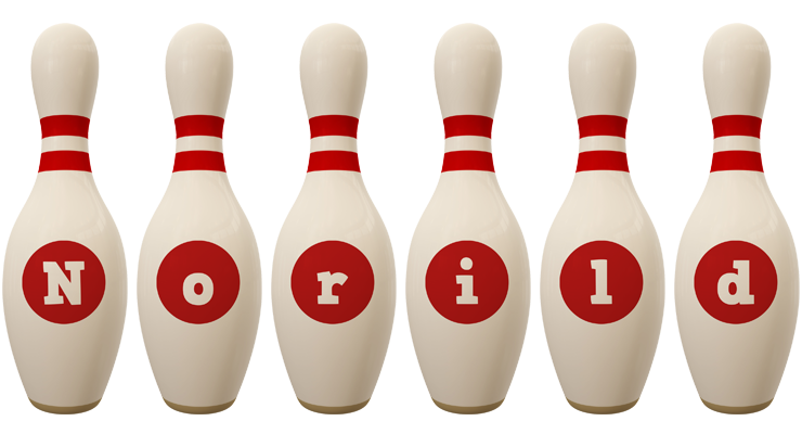 Norild bowling-pin logo