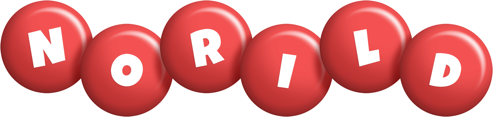 Norild candy-red logo