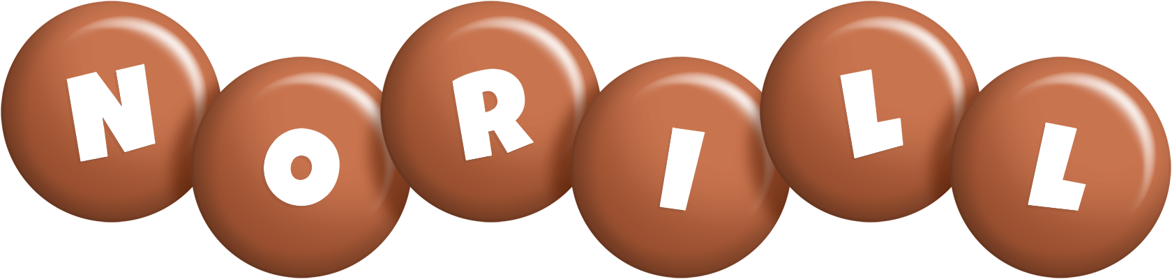Norill candy-brown logo