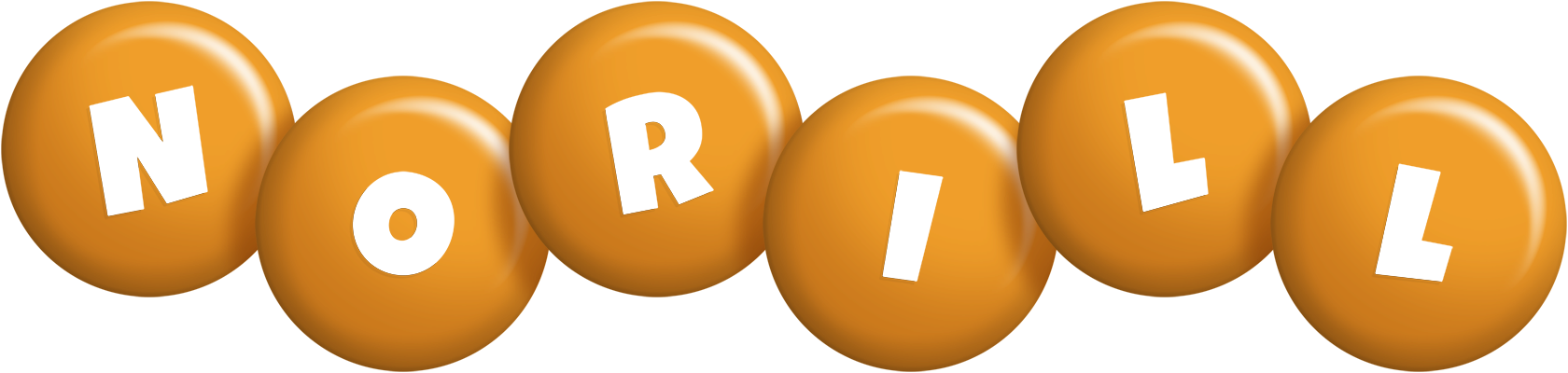 Norill candy-orange logo