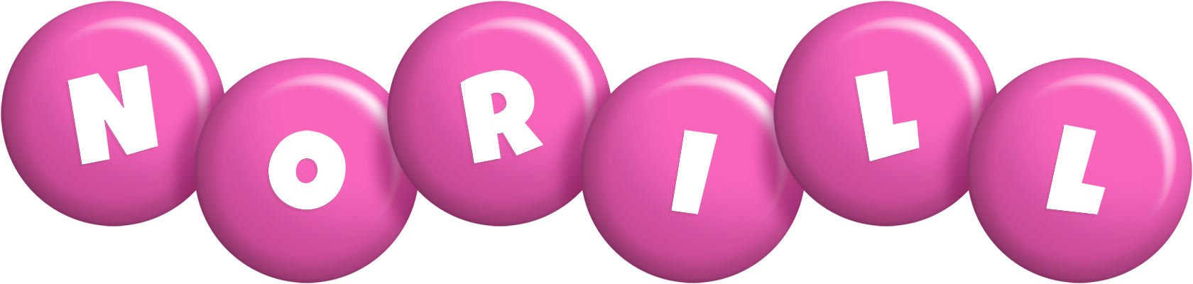 Norill candy-pink logo