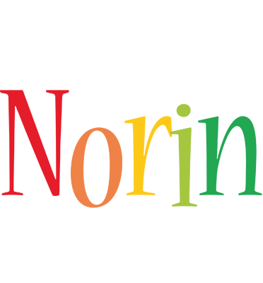 Norin birthday logo