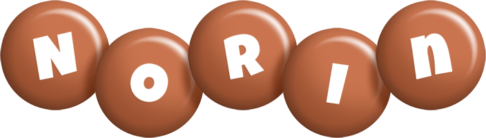 Norin candy-brown logo