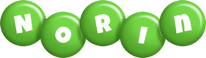 Norin candy-green logo